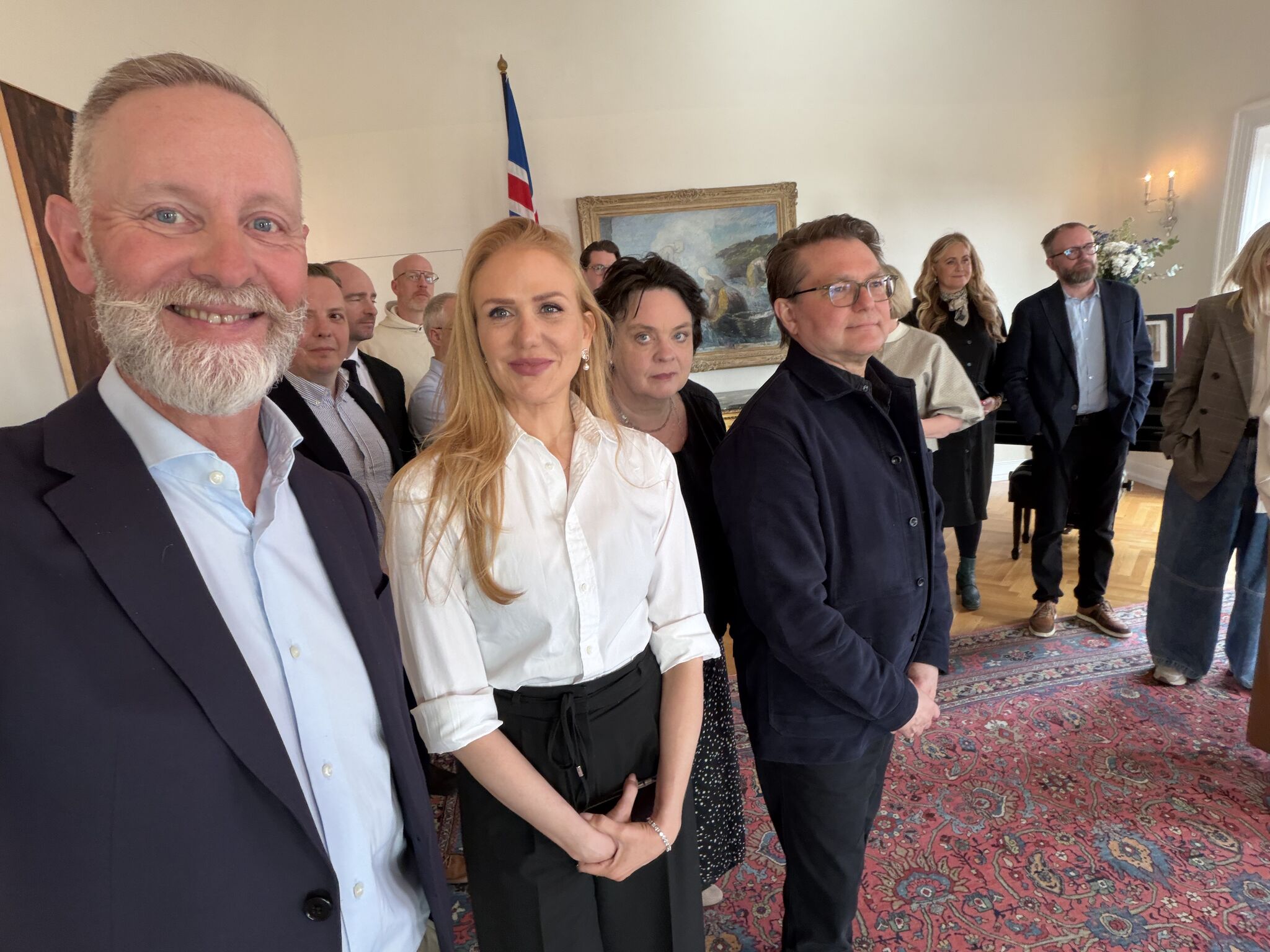 Gervigreindafundur á Bessastöðum