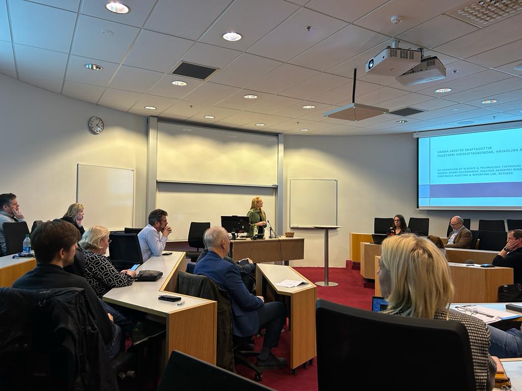 Talk on international research collaboration