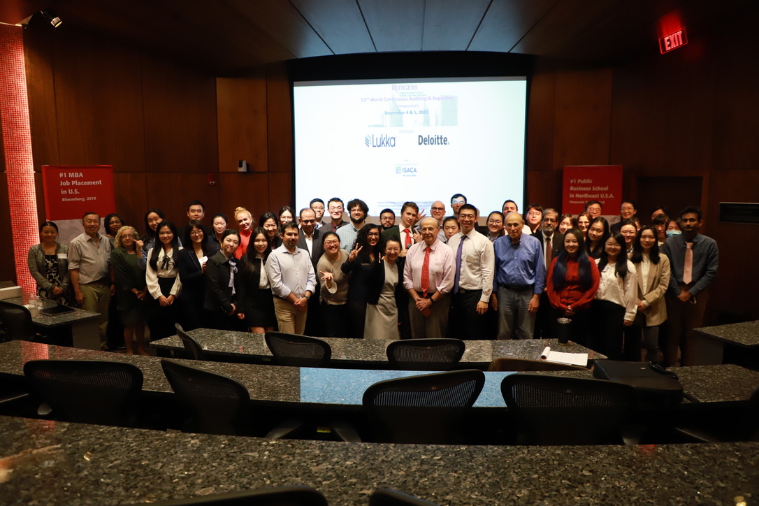 World Continuous Auditing & Reporting Symposium, Rutgers Business School